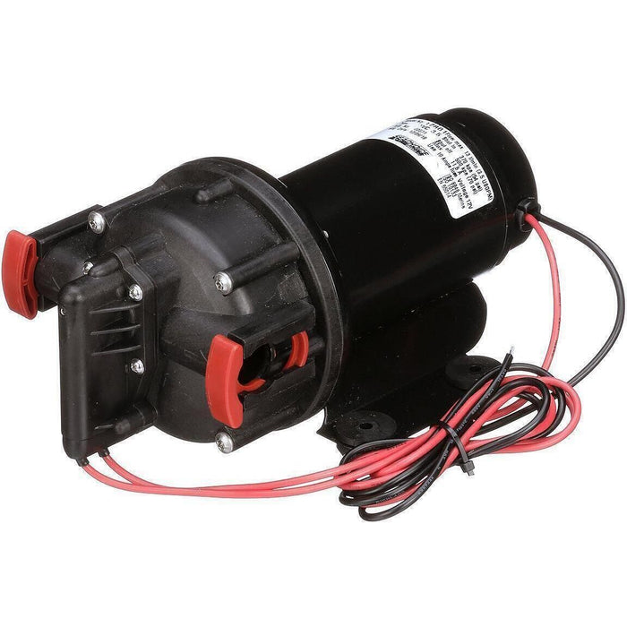 Seachoice 10-13399-03SC Wash Down Pump, 3.5 GPM @ 41 PSI, 12V DC, Includes Spray Nozzle and Inlet Strainer