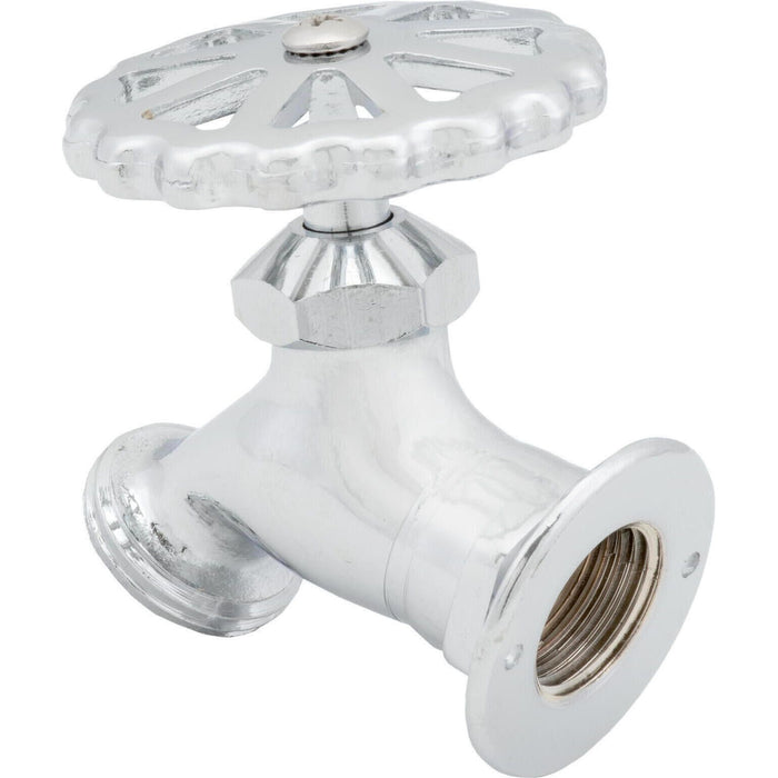 Whitecap P-2452C C.P. Brass Sillcock 1-5/8" Base 3-3/16 Depth