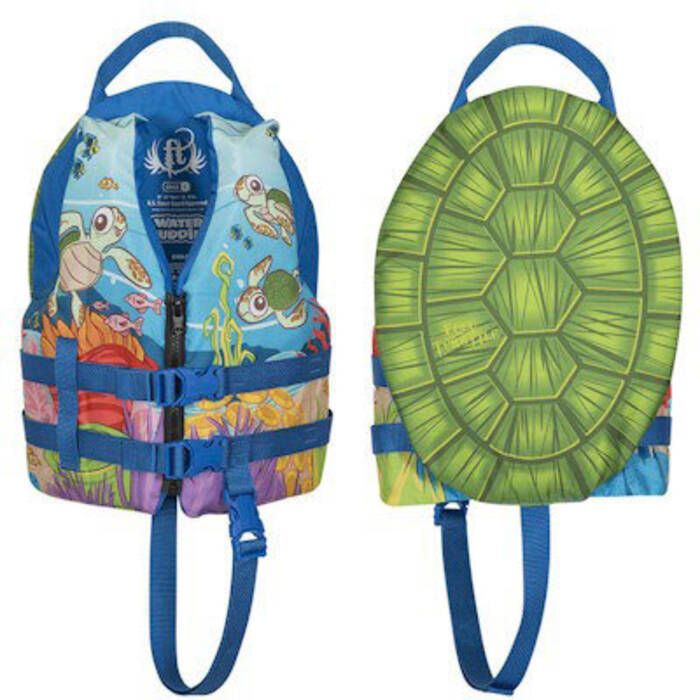 Kent 104300-500-001-17 Child Size Water Buddy Vest, Turtle
