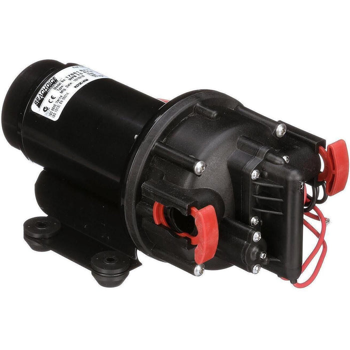 Seachoice 10-13395-103SC Water Pressure System Pump, 3.5 GPM Max @ 41 PSI, 6.5 Ft. Max. Suction Lift, 12V DC