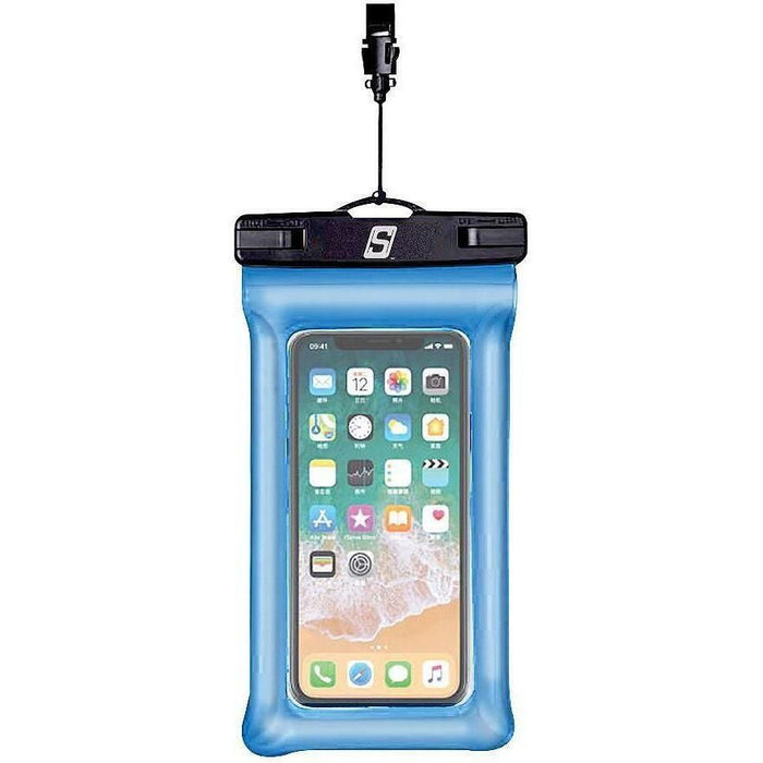 Seachoice 86851 Waterproof Floating Phone Holder Blue, 4" x 8"