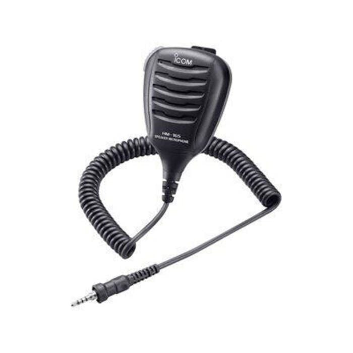 Icom HM165 Speaker Mic w/Alligator Clip Waterproof