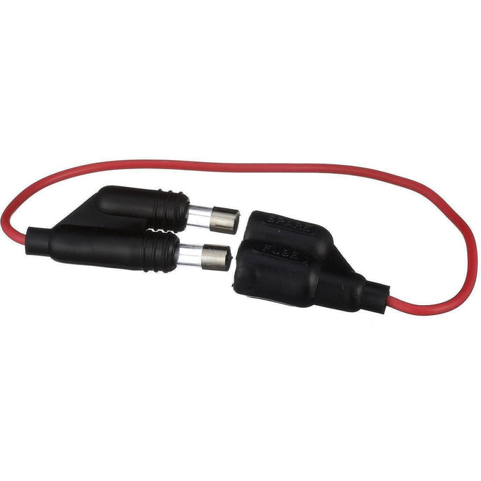 Seachoice 12701 In-Line Fuse Holder With Spare, Waterproof, 10 Amp Fuse