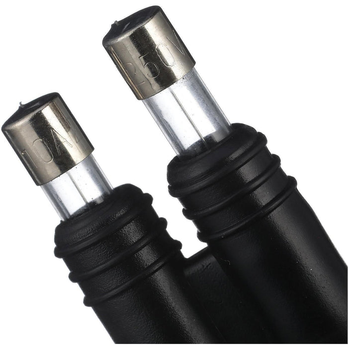 Seachoice 12701 In-Line Fuse Holder With Spare, Waterproof, 10 Amp Fuse