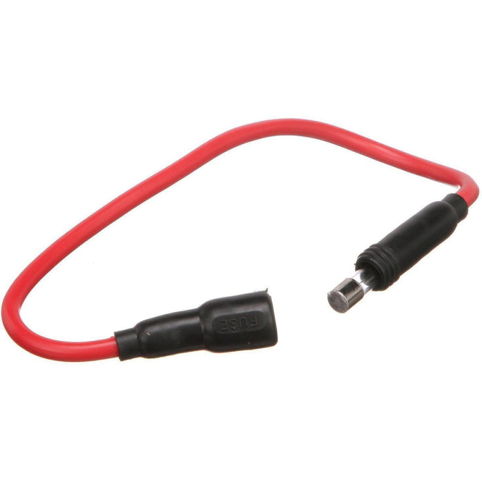 Seachoice 12741 in-Line Fuse Holder w/ Spare Fuse Compartment, Waterproof, 30 Amp Fuse