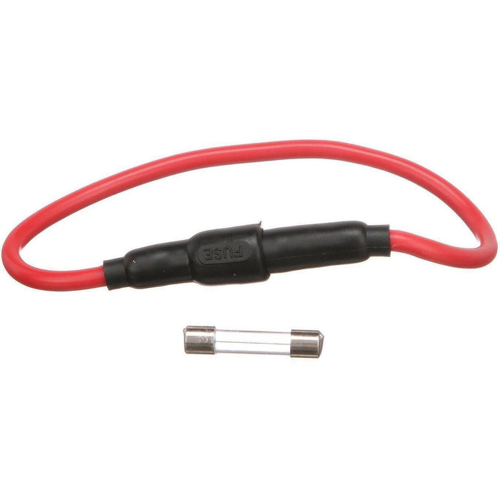 Seachoice 12741 in-Line Fuse Holder w/ Spare Fuse Compartment, Waterproof, 30 Amp Fuse