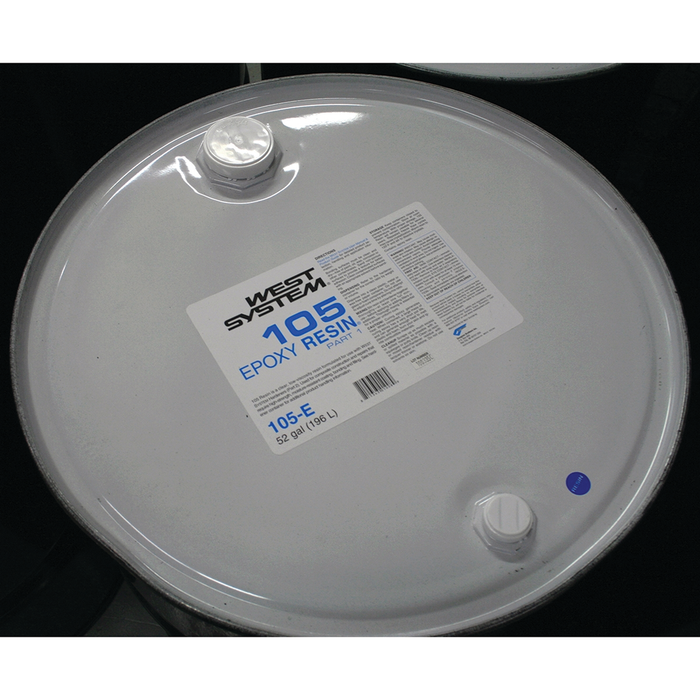 West System 105E Resin - 52.03 Gallon
