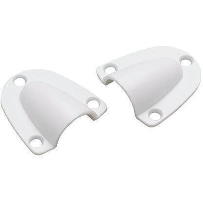 Seachoice 16161 Molded Plastic Clam Shell (2 Per Pack)
