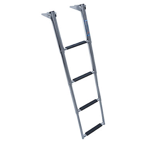 Windline TDL-4X 4-Step Stainless Over Platform Ladder