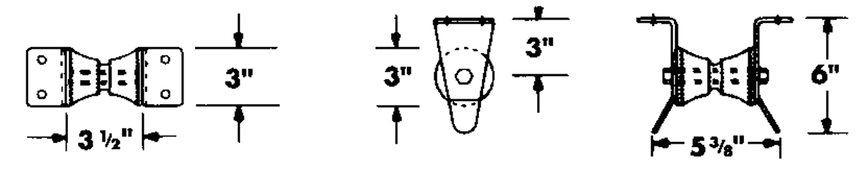 Windline AR-5 Medium Platform Anchor Roller