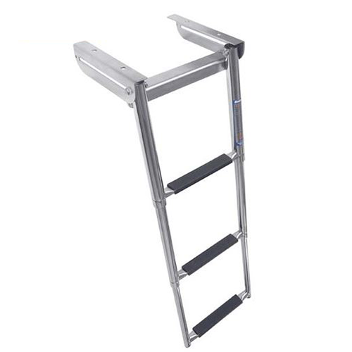 Windline SM-3X SS Under Platform Telescoping Slide Mount Ladder, 3-Step