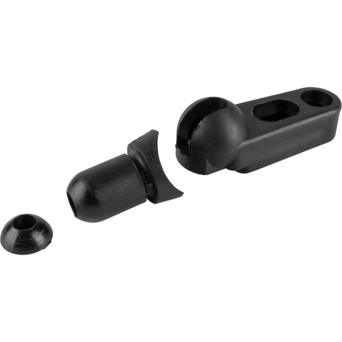 Sea Dog 324300-1 Windshield Brace Foot, Black, Pair