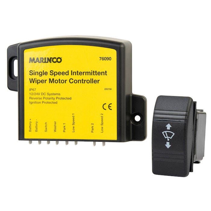 Marinco 76090 Single Speed Intermittent Wiper Motor Controller