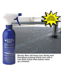 Woody Wax Fiberglass & Non-Skid Deck Wax - 16 Ounce