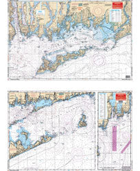 Waterproof Chart Fishers Island Sound