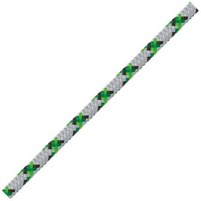 Samson Rope 4.35021E+11 Samson Rope 435020505030 Samson 435020505030 XLS3 Yacht, Braid, 5/16" (8mm) x 500', White w/Green Tracer