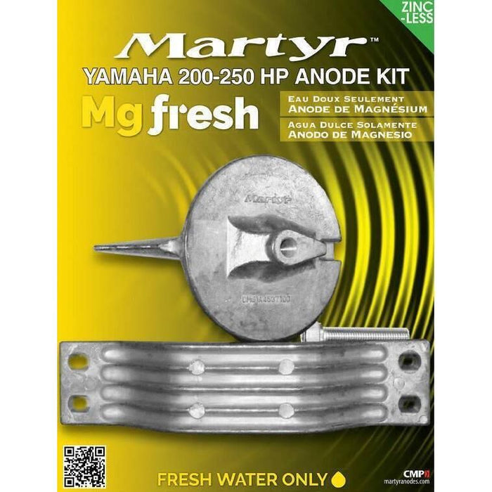 Martyr CMY200250KITM Yamaha Anode Kits Magnesium
