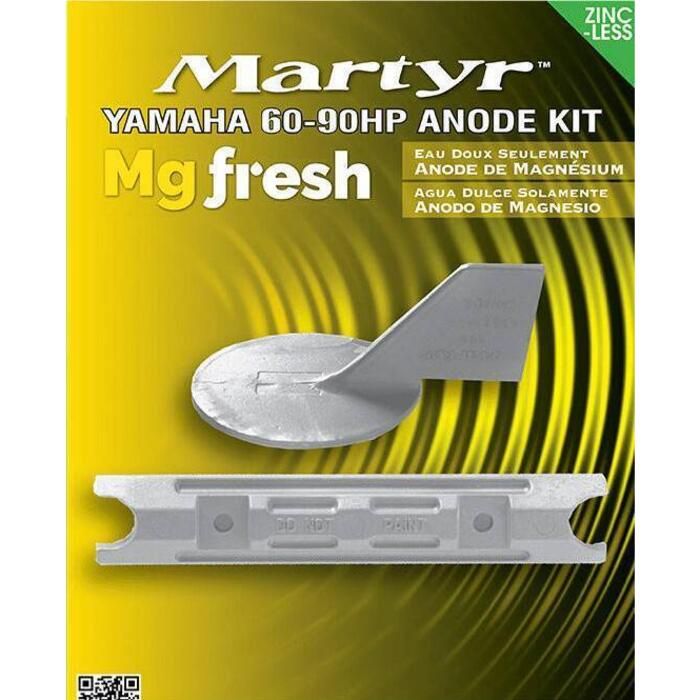 Martyr CMY6090KITM Anode Kit For Yamaha HP Outboards, Magnesium