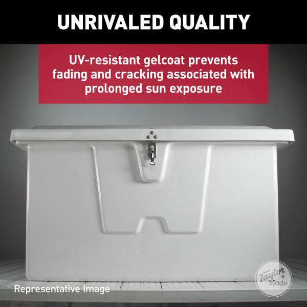 Taylor Made Stow N’ Go Fiberglass Dock Boxes - Durable Storage Solutions for Marine Enthusiasts