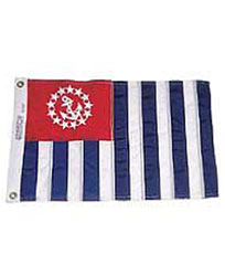 Annin US Power Squadron Flag Nyl-Glo Embroidered
