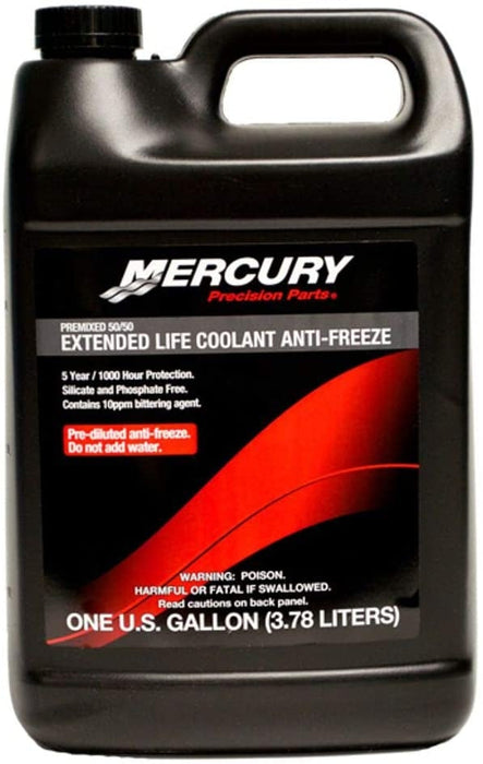 Liquide de refroidissement/antigel à durée de vie prolongée Mercury-Mercruiser 92-877770K1