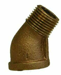 Midland Street Elbow 45 Degree Bronze - 1-1/4"