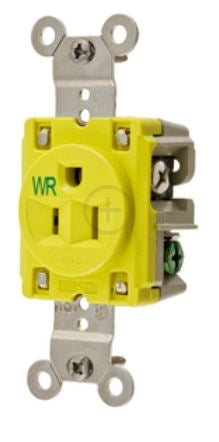 Hubbell 15 Amp 125 V -Straight Blade Receptacle