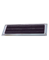 Perko Step Plate Chrome Plated Frame 8-3/4" X 3-1/4"