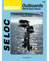 Seloc Engine Manual Mercury Outboards - 1965-1989