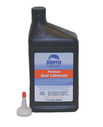 Sierra 18-9600-2 Lubricante premium para engranajes de unidad inferior - Cuarto de galón